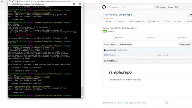 Basics of Git - Part 8 - Remote Repositories and GitHub смотреть онлайн