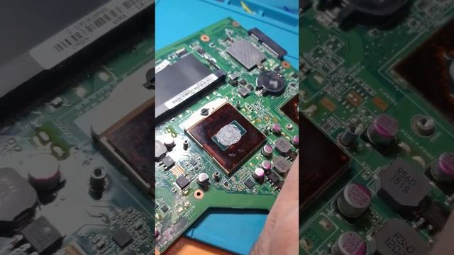 ноутбук Asus x54h не заряжается, решение, замена разъёма зарядки