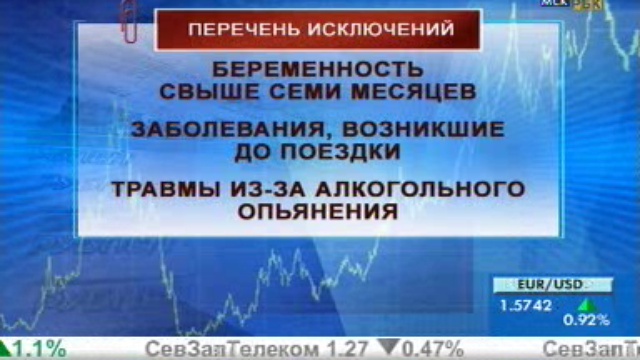 Наши деньги. Страховка для туристов