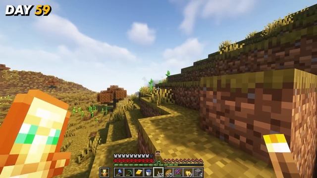 I Survived a Zombie Apocalypse for 100 Days in Hardcore Minecraft