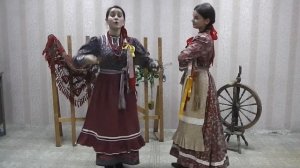 Фольклорный дуэт "Цветень" - "Ой, да нарубила баба дров"