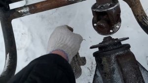 Самодельный квадроцикл из урала, про кардан.