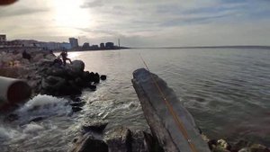Рыбалка на Каспийском море Махачкала п. Редукторный 2021г