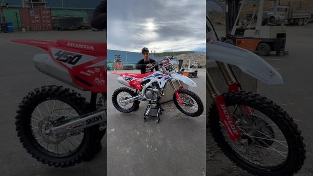 Honda CRF 450 R Stock vs Yoshimira exhaust SOUND TEST!!!