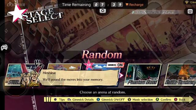 JOJO: All Star Battle for android смотреть онлайн