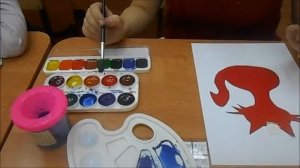 Урок рисования пятном