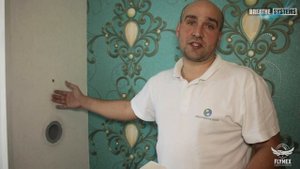 Монтаж Бризера Тион 3S в квартире с готовым ремонтом