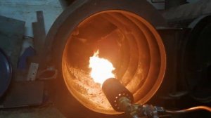 Горелка и растительное масло!