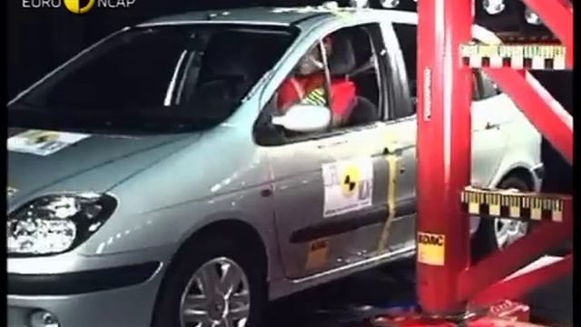 Euro NCAP | Renault Scenic | 2001 | Crash test смотреть онлайн