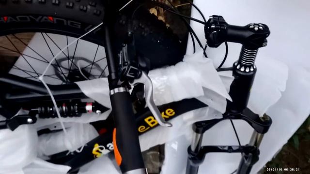 Фэт-байк двухподвес с Алиэкспресс - новая распаковка смотреть онлайн