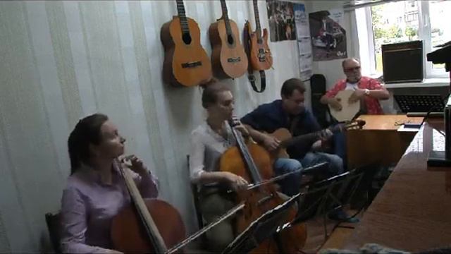 Репетиция ансамбля Skerzo