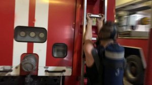 Тренировка ПОЖАРНЫХ-СПАСАТЕЛЕЙ в ДАСВ