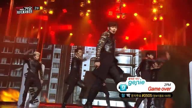 [가요대제전] 2PM - A.D.T.O.Y(All Day I Think of You) + Game over, 2PM - 하.니.뿐 + Game over KMF 20131231 смотреть онлайн
