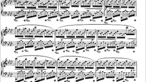 F. Chopin : Etude op. 25 no. 1 in A flat major (Pollini)