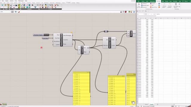 Excel functions in Grasshopper plugin смотреть онлайн