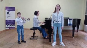 Лев Хайтович. Вокаліз. Виконують Козицька Квітка-Ярина та Козицький Любомир-Богдан