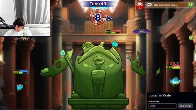 A game like gunbound and worms! Axie Skysmash gameplay! смотреть онлайн