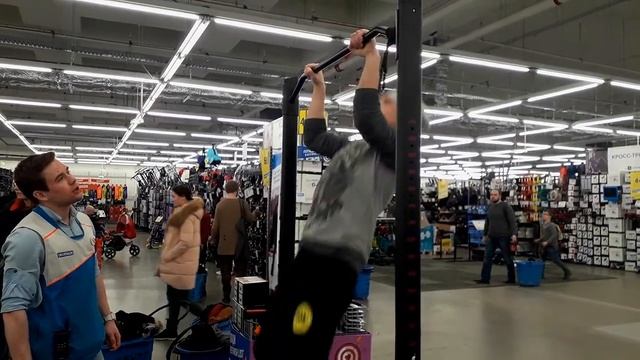 ГТО в магазине Декатлон на 23 февраля 2018г смотреть онлайн