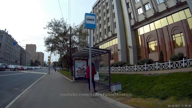 Улицы Волхонка, Пречистенка и Большая Пироговская. Прогулка // 4 октября 2017 года. смотреть онлайн