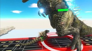 Which Godzilla is Stronger - Animal Revolt Battle Simulator
