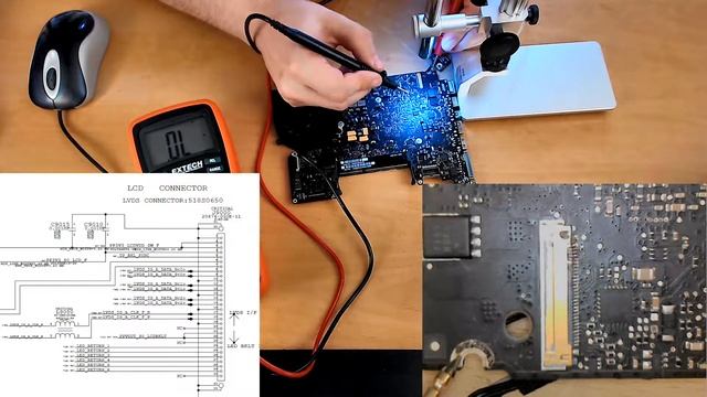 Dépannage Apple Macbook pro a1278 Ecran HS 02 les causes et début de réparation