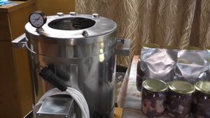 Тушенка из "дикого"мяса. Реторт пакеты, СКО и твист в автоклаве НЕФОР.