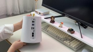 AOOSTAR R7 2 Bay 40T NAS Storage AMD Ryzen 7 5700U Mini PC ミニPC