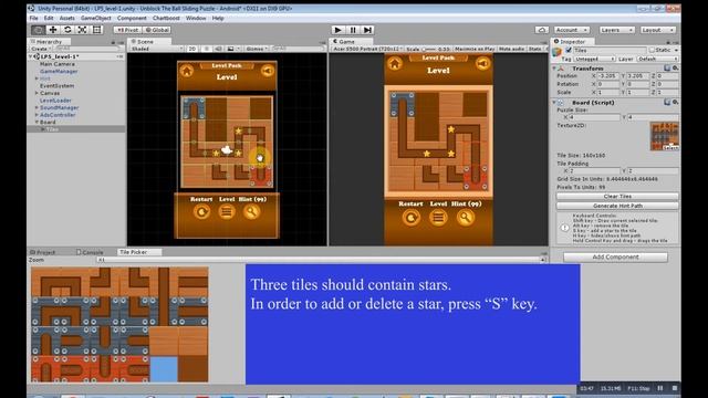 Unity3D Sliding Puzzle Tutorial (Old Version)