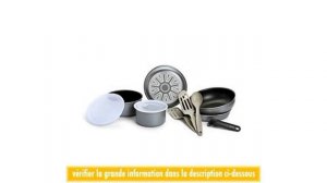 Tefal L0269402 Set Ingenio PTFE 11 pices Gris Scottish Non Induction