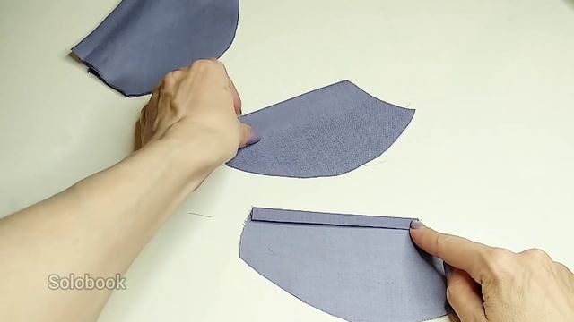 DIY! Как сшить анатомическую маску: с карманом под фильтр и фиксатором для носа! смотреть онлайн