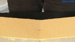 Stuc-O-Flex. Испытания. Штукатурка акриловая высокоэластичная Stuc-O-Flex.