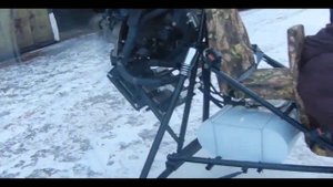 Измерение тяги Луганским винтом и двигателем ВАЗ 21083