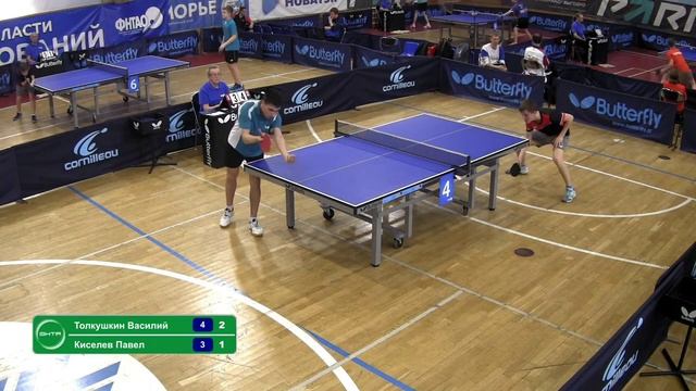 Толкушкин Василий (832) - Киселев Павел (618). Настольный теннис ...