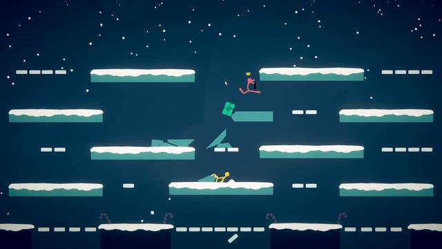 Жёлтый против Красного! Какой цвет победит? | Stick Fight The Game | #1 (1часть) смотреть онлайн