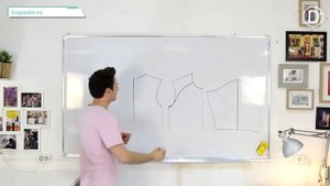 Практический урок №34. Построение (моделирование) рукава реглан.
