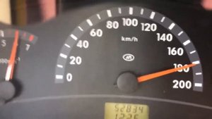 Разгон до 190кмч Lada Kalina 1.4 16v (прямоток, чип евро 0, 56 дроссель)