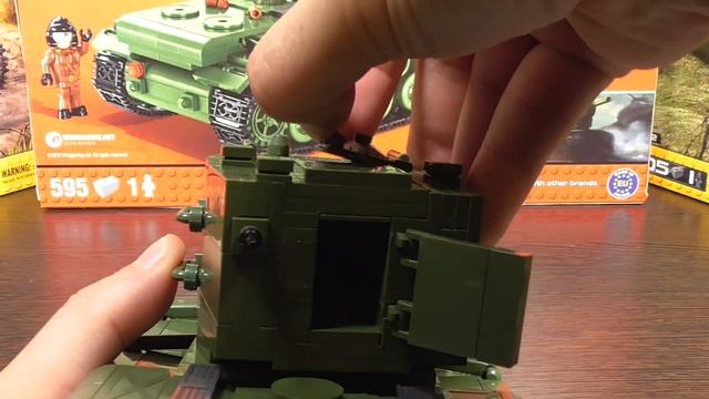 Конструктор КВ-2 / COBI танк / обзор смотреть онлайн