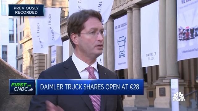 Daimler's Kallenius: Daimler Truck will now 'write its own destiny'