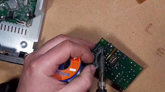 EUROSKY ES 4050 HD ремонт блока питания смотреть онлайн