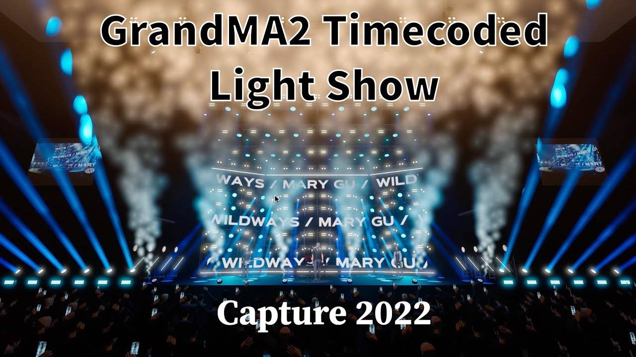 Wildways & Mary Gu — Я тебя тоже | GrandMA2 Timecoded Light Show in Capture 2021
