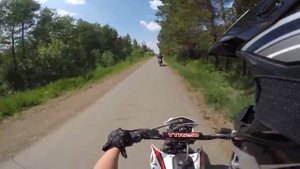 Покатушки c Вовчиком на IRBIS TTR 250 и Honda XR 250