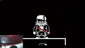 последний вздох санс в стиле фнф (last breach sans)
