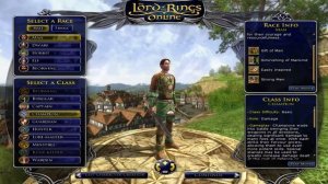 Обзор Lord of the rings online (создание персонажа)