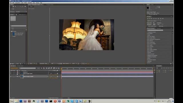 Как сделать слайдшоу в After Effect. Урок 1 смотреть онлайн