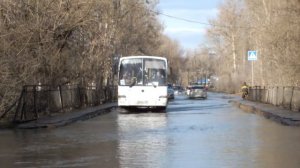 Автозаплыв на Белкином мосту в Алексине. 22 апреля 2013 года