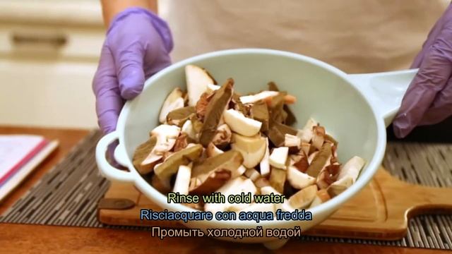 Zuppa di porcini. Boletus soup. Суп из белых грибов смотреть онлайн