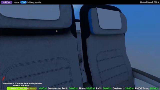 MSFS2020 | VATSIM | PMDG B738🛫 EINN/Shannon - LOWS/Salzburg🛬 смотреть онлайн