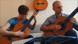 Обр. С. Руднев. Ой, да не вечер. // Samoylovi Guitar-Duo// Гитарный дуэт Самойловых