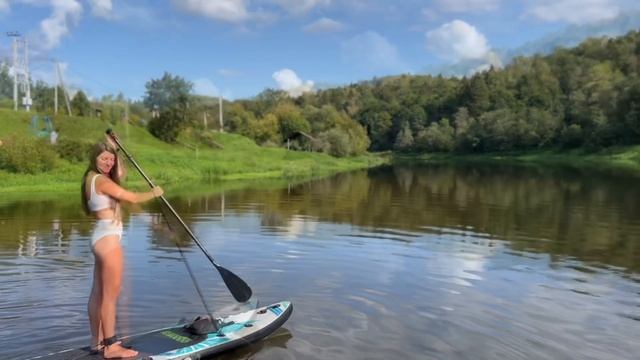 Сплав на SupBoard по реке Москва смотреть онлайн