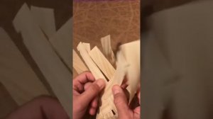 Лукошко из шпона своими руками!